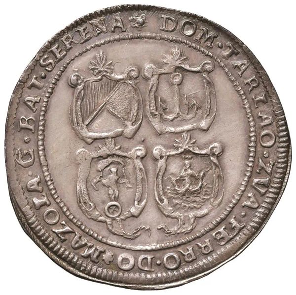      MURANO. GIOVANNI CORNER II CXI DOGE (1709-1722) OSELLA 1716 