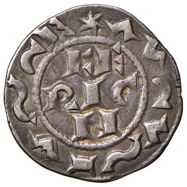 PAVIA FEDERICO II (1220-1250) GROSSO DA 6 DENARI IMPERIALI
