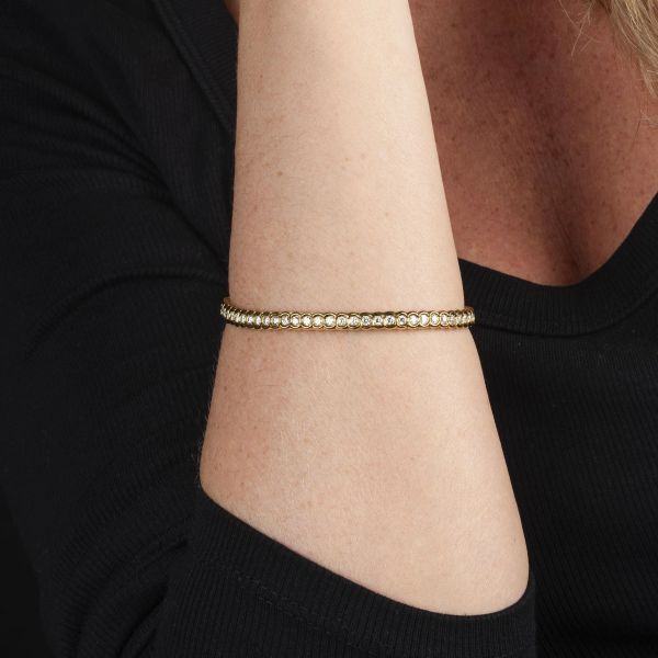 BRACCIALE TENNIS CON DIAMANTI