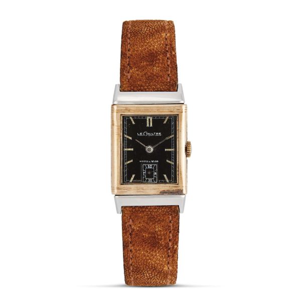 Jaeger Le Coultre - LE COULTRE REVERSO N. 4678XX STAINLESS STEEL AND GOLD WRISTWATCH