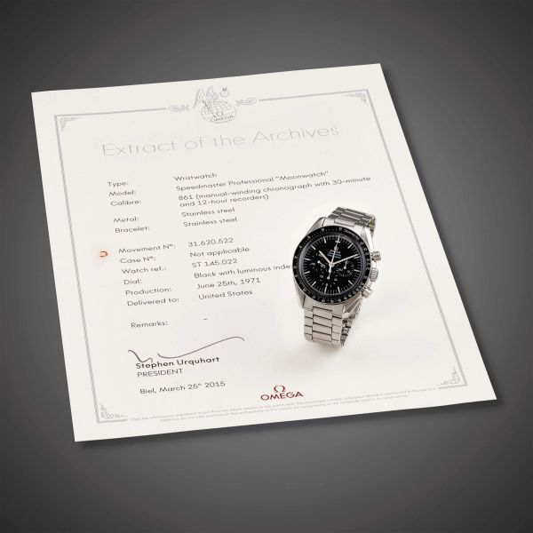 OMEGA SPEEDMASTER PROFESSIONAL MOONWATCH REF. ST 145.022 ANNO 1971