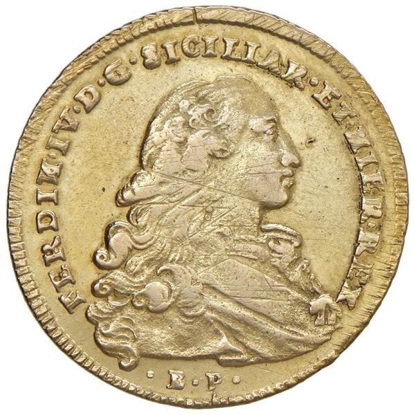 NAPOLI. FERDINANDO IV DI BORBONE (1759-1799). DA 6 DUCATI 1771