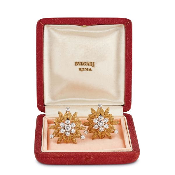 BULGARI ORECCHINI CON DIAMANTI