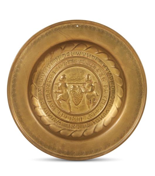 QUATTRO PIATTI DA PARATA, GERMANIA, SECOLO XVIII