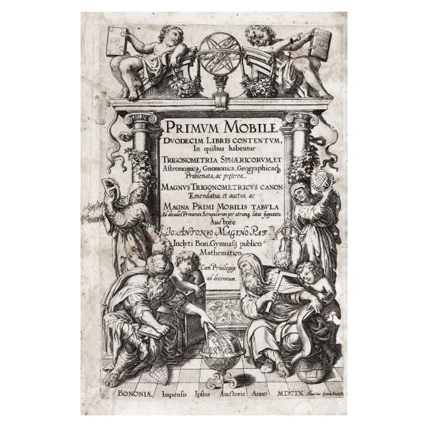 Magini, Giovanni Antonio. Primum mobile. Bologna, Bellagamba, 1609.
