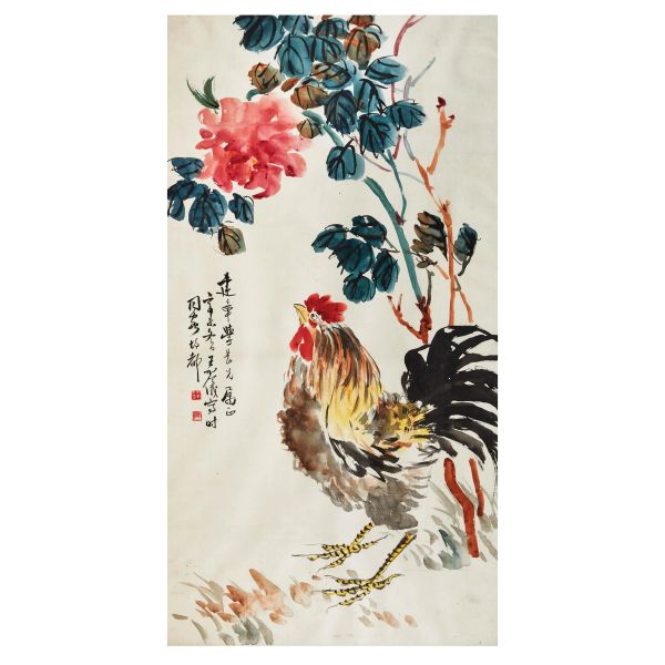 



SILK PAINTING, CHINA, QING DYNASTY, 20TH CENTURY