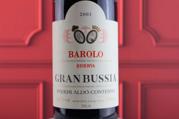 



Barolo Riserva Granbussia Poderi Aldo Conterno 2001