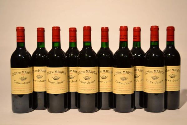  Chateau Leoville-Las Cases Clos du Marquis 1990 