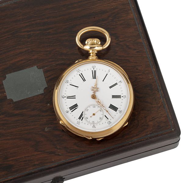 



METRA VIENNE OROLOGIO DA TASCA IN ORO 