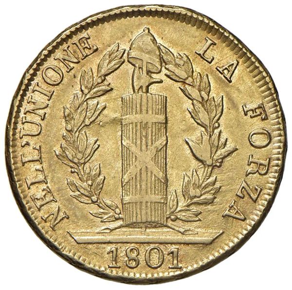 



GENOVA. REPUBBLICA LIGURE (1798-1805) 48 LIRE 1801