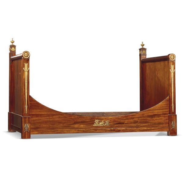A FRENCH WALL BED, HALF 19TH CENTURY