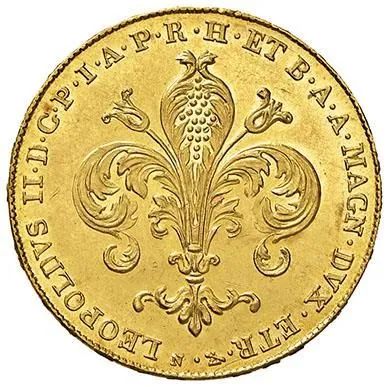 FIRENZE, LEOPOLDO II DI LORENA (1824-1859), 80 FIORINI 1827