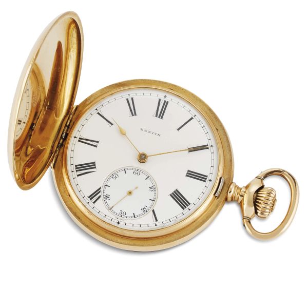 ZENITH YELLOW GOLD POCKET WATCH N. 1670XX