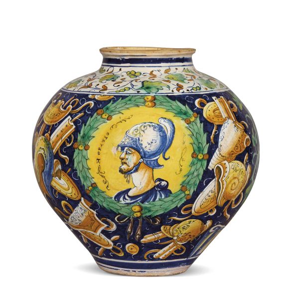 GRANDE VASO A BOCCIA, VENEZIA, MASTRO DOMENICO E COLLABORATORI, 1560 CIRCA