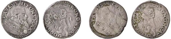 PAOLO III (ALESSANDRO FARNESE 1534 - 1549), 2 BOLOGNINI