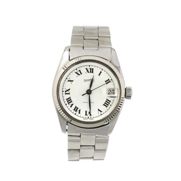



EBERHARD ROYAL MATIC STAINLESS STEEL WRISTWATCH
