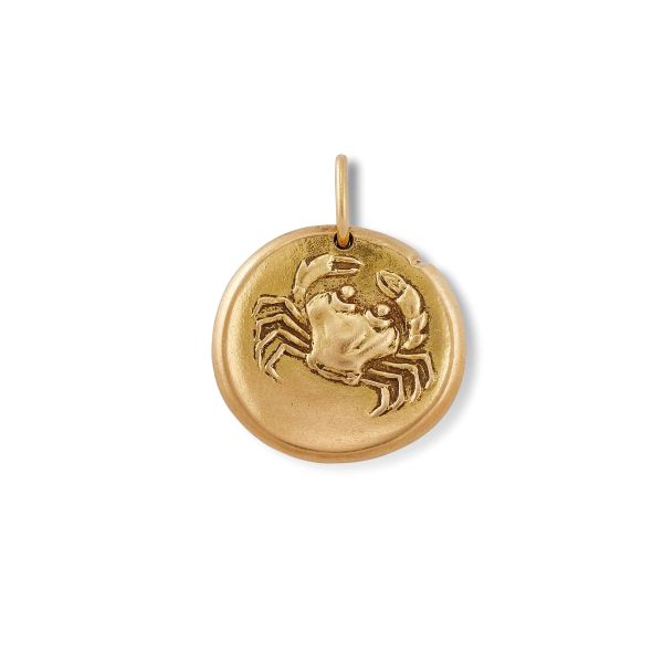 



VAN CLEEF &amp; ARPELS ZODIAQUE "CANCRI" PENDANT IN 18KT YELLOW GOLD