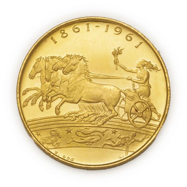 



Medaglia di piccolo modulo "Italia '61" 1961