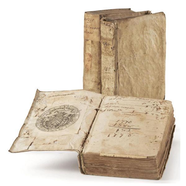 Lotto di 3 edizioni del Guazzo, 1588-1611.
