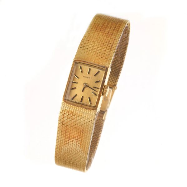 TISSOT N. 123XX YELLOW GOLD LADY'S WRISTWATCH