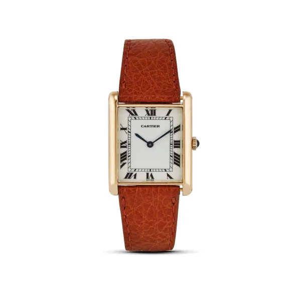 



CARTIER JUMBO XL TANK YELLOW GOLD WRISTWATCH 
