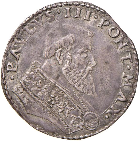      BOLOGNA PAOLO III (1534-1549) BIANCO O PAOLO 
