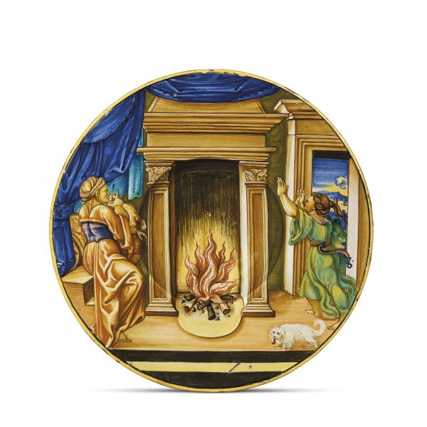 PIATTO, URBINO, FRANCESCO XANTO AVELLI, 1528-1529