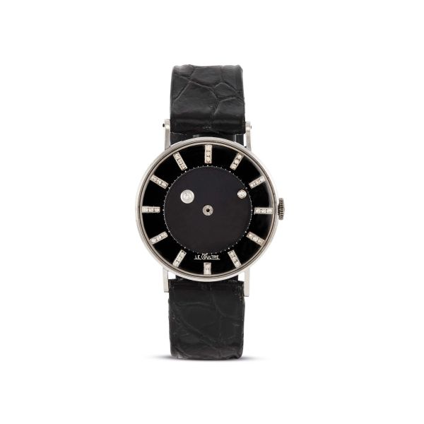 Le Coultre - 



LECOULTRE-VACHERON CONSTANTIN MISTERIOSO 14KT WHITE GOLD WRISTWATCH