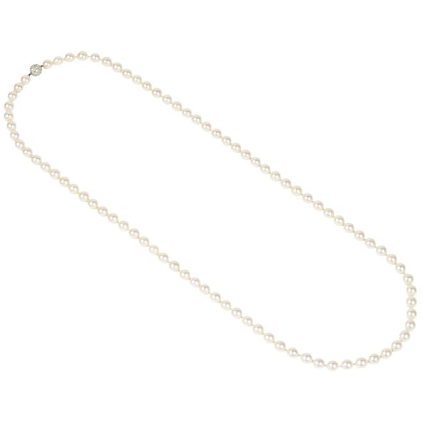 



DIAMONDS AND PEARLS NECKLACE IN 18KT GOLD