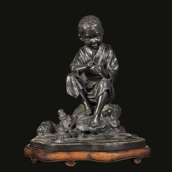 A SCULPTURE, JAPAN, 19TH CENTURY