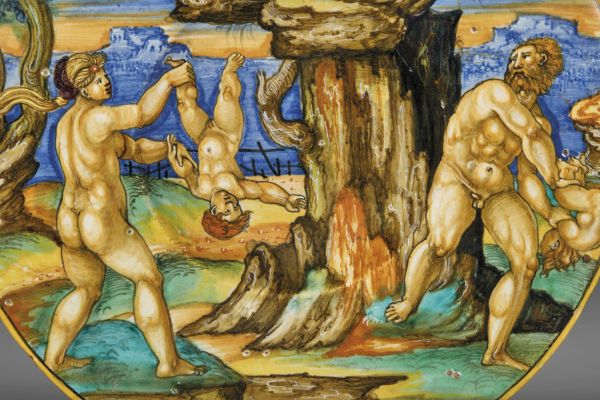 PIATTO, URBINO, FRANCESCO XANTO AVELLI, 1530 CIRCA