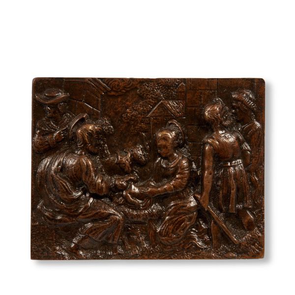 



Germany, 17th century, Nativity, bronze