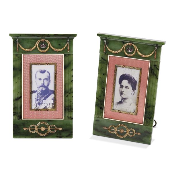 A COUPLE OF LARGE IMPERIAL RUSSIAN FRAMES, EARLY 20TH CENTURY