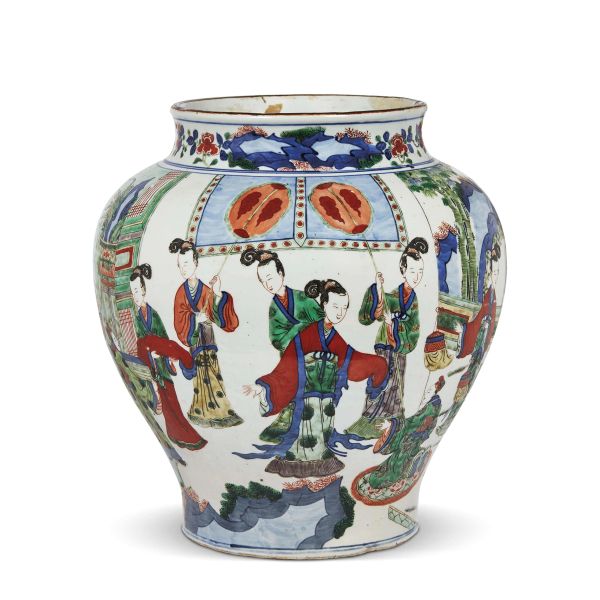 



VASO, CINA, DINASTIA QING, SEC. XVII
