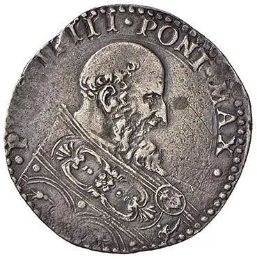 PIO V (ANTONIO GHISILIERI 1566 - 1572), BIANCO O PAOLO
