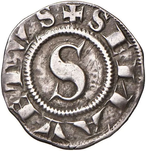 SIENA REPUBBLICA (1180 &ndash; 1390), GROSSO (1318-1325)