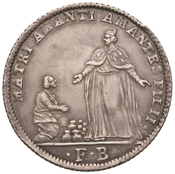      VENEZIA. LODOVICO MANIN (1789-1797) OSELLA AN. VIII (1796) 