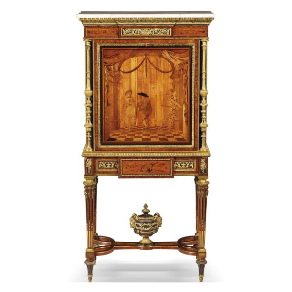 A FRENCH SECRETAIRE, LATE 19TH CENTURY
