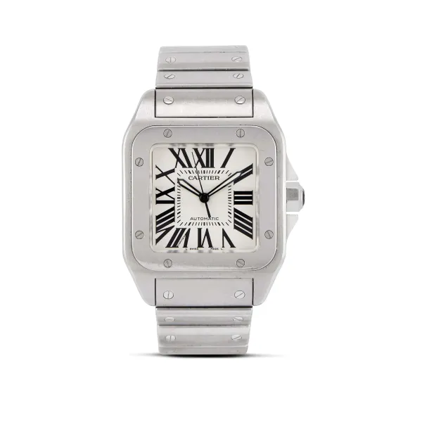Cartier - 



CARTIER SANTOS 100 XL REF. 2656 STAINLESS STEEL WRISTWATCH 