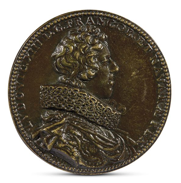 Guillaume Dupré (Sissonne 1576 - Paris 1643), Louis XIII, 1623, bronze