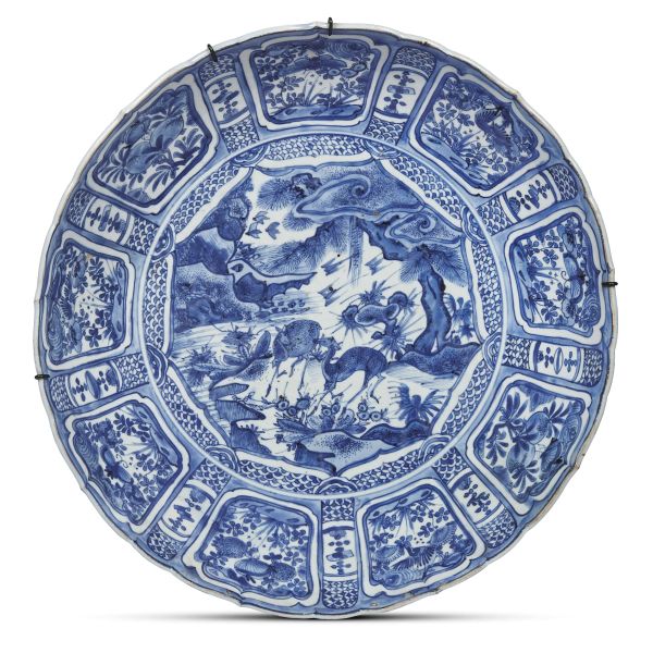 A PLATE, CHINA, QING DYNASTY, 17TH CENTURY