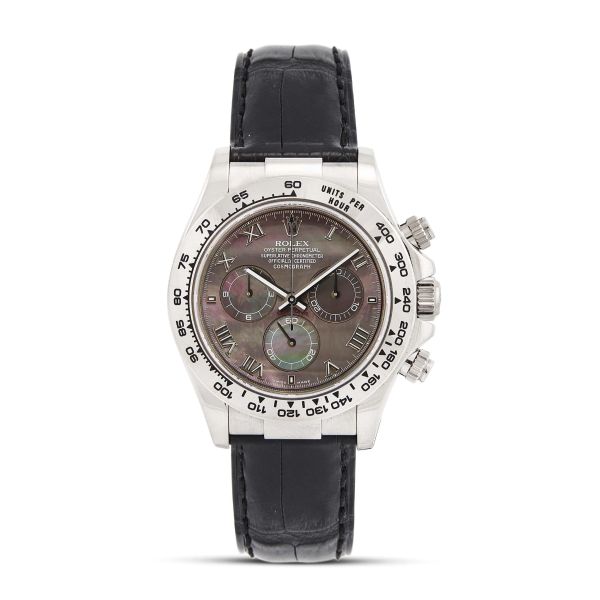 ROLEX DAYTONA ORO BIANCO REF. 116519 MOP N. F8266XX ANNO 2004