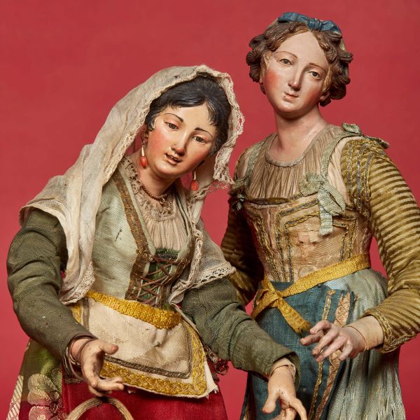 GIOVANE NOBILDONNA, NAPOLI, SECOLO XVIII