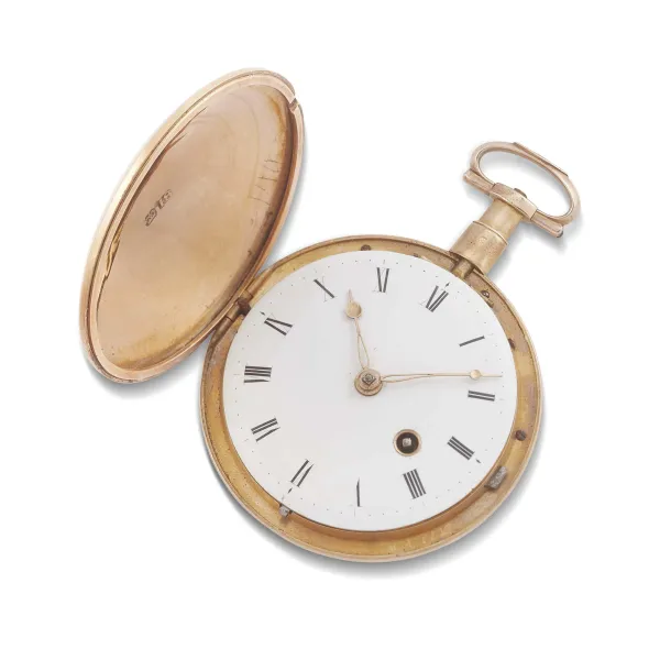 



YELLOW GOLD POCKET WATCH WITH A CREST