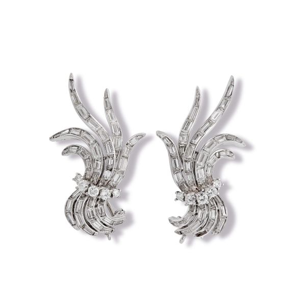 



DIAMOND EARRINGS IN 18KT WHITE GOLD