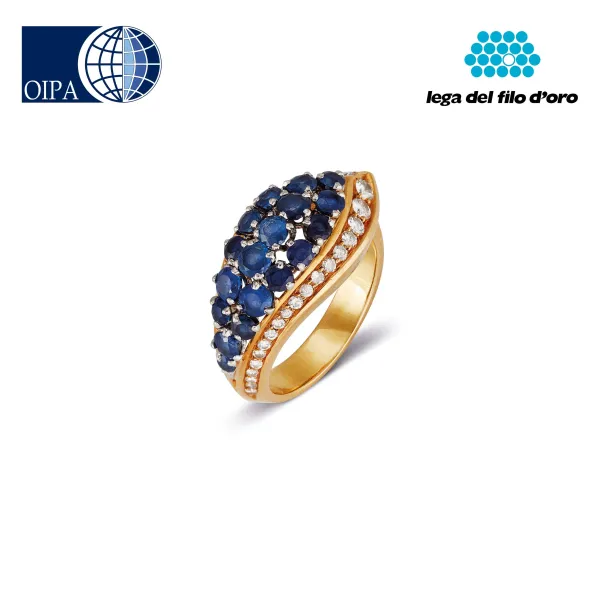 Bulgari - 



BULGARI ANELLO CON ZAFFIRI E DIAMANTI