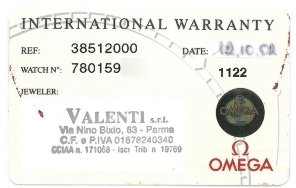 OMEGA SPEEDMASTER BROAD ARROW REF. 38512000 IN ACCIAIO