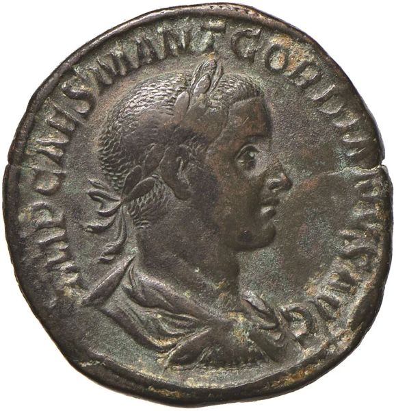 IMPERO ROMANO. GORDIANO III (238-244 d. C.) SESTERZIO, zecca di Roma