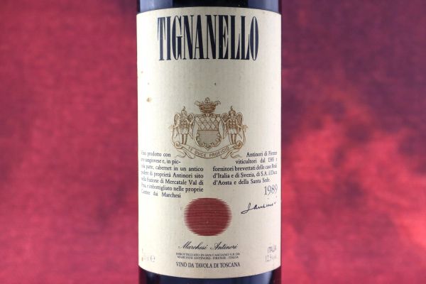 Tignanello Antinori 1989