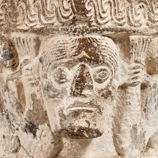 CAPITELLO FIGURATO, ITALIA, SECOLO XIII